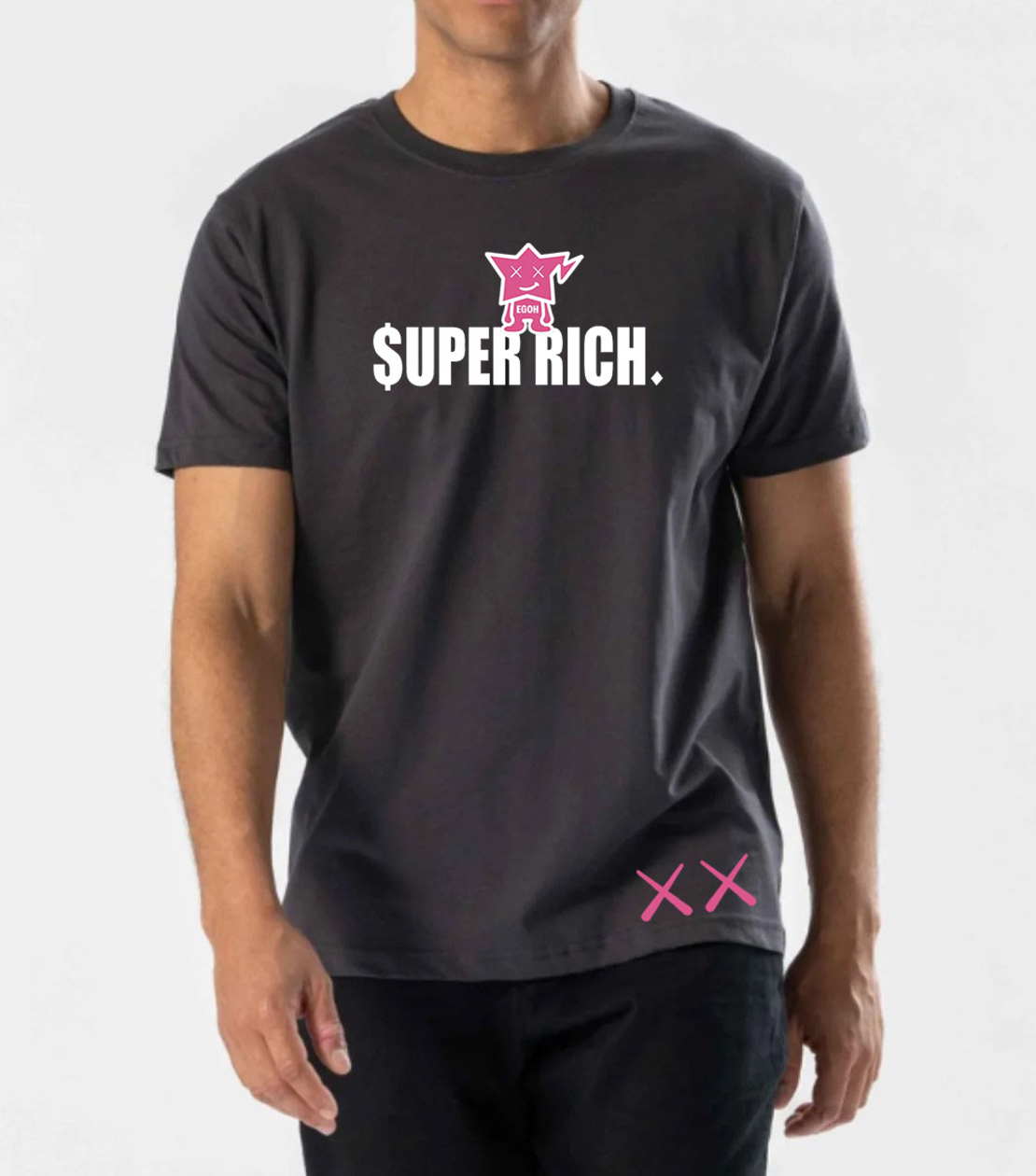 EGOH T-SHIRT I SUPER RICH. X ELENA MANOLKOVA