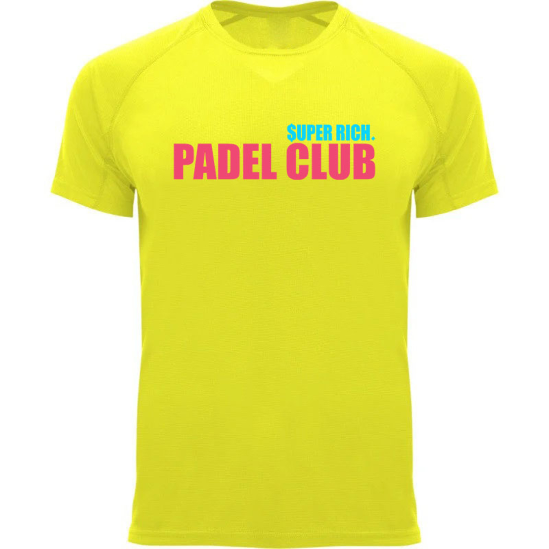 PADEL T-SHIRT I SUPER RICH. X PADEL CLUB