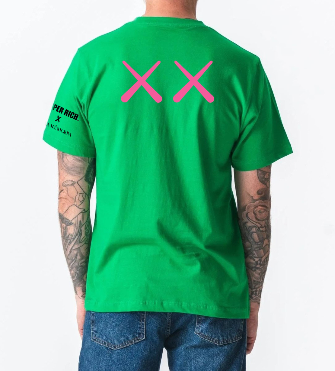 EGOH T-SHIRT I SUPER RICH. X ELENA MANOLKOVA