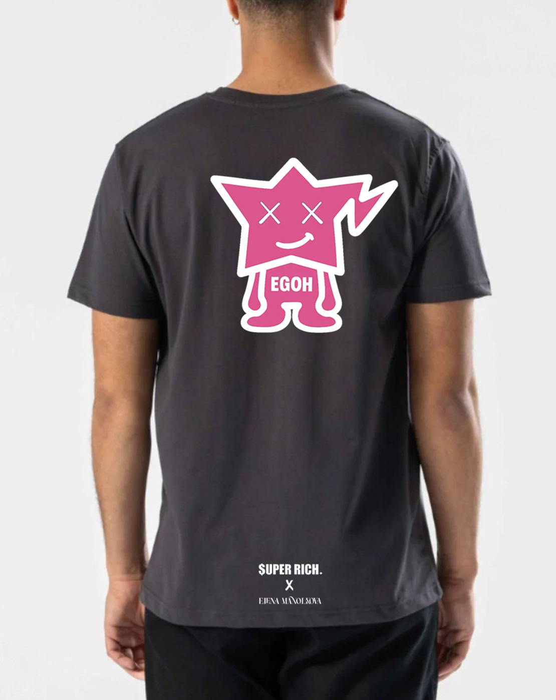 EGOH T-SHIRT I SUPER RICH. X ELENA MANOLKOVA