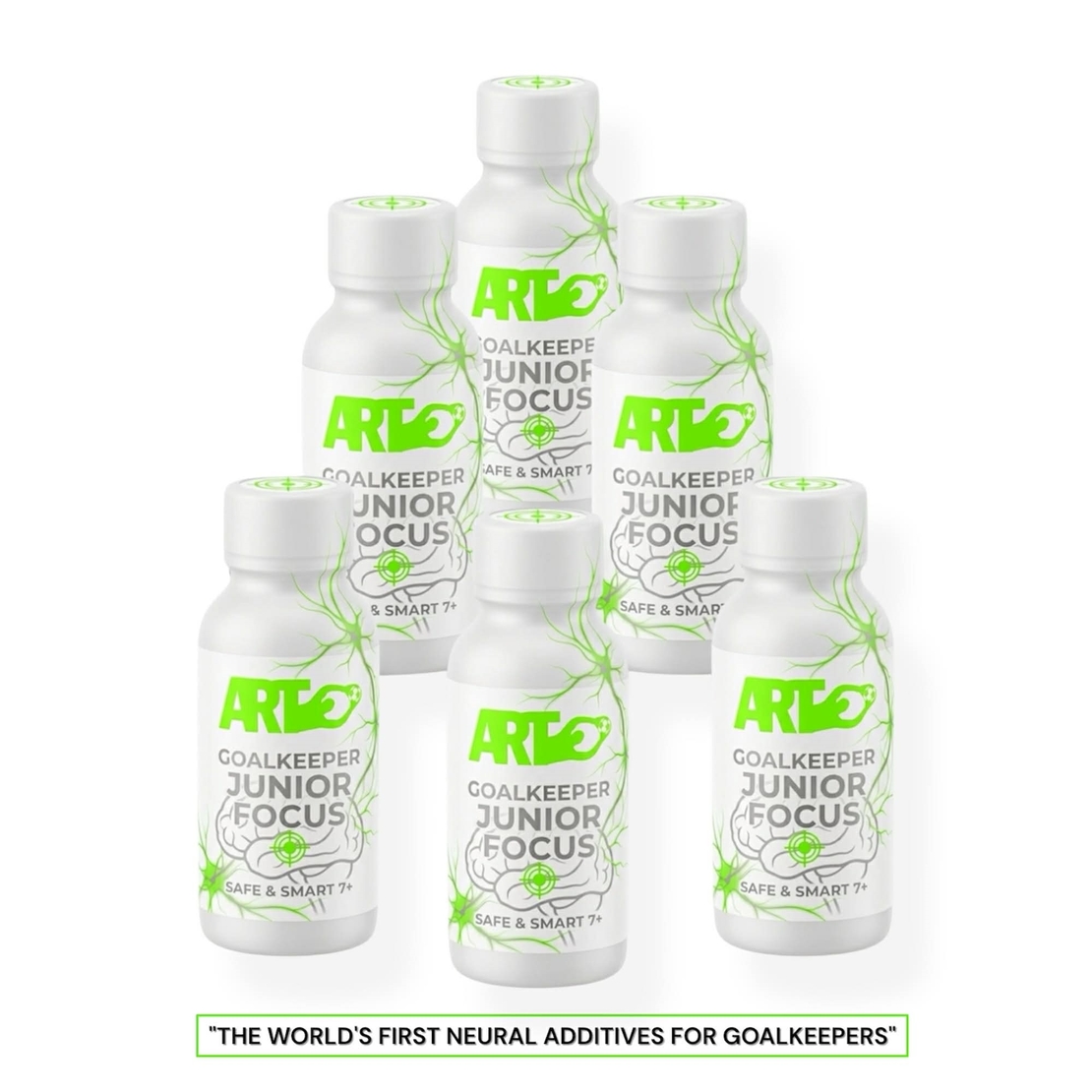 (COMBO OF 6) ART GOALKEEPER JUNIOR FOCUS I ART GOALKEEPER & NUTREND BULGARIA I SUPER RICH X VLADIMIR MANOLKOV GOALKEEPER TRAINING SCHOOL