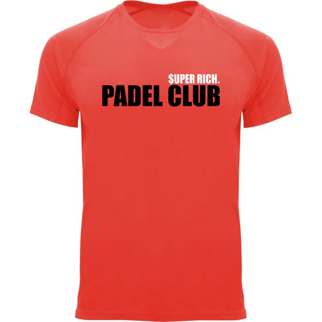 PADEL T-SHIRT I SUPER RICH. X PADEL CLUB