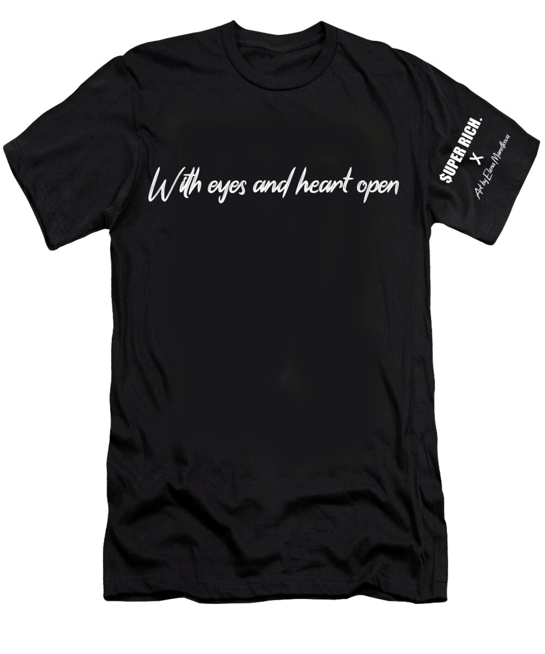 LIMITED EDITION  T-SHIRT I SUPER RICH x Art by Elena Manolkova