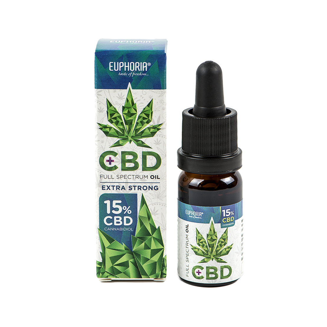 Euphoria CBD масло 15%, 10ml, 1500 mg
