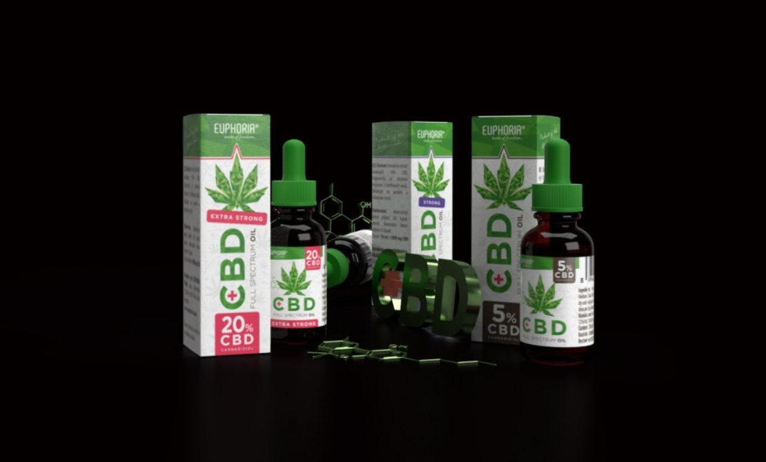 Euphoria CBD масло 10%, 10ml, 1000 mg
