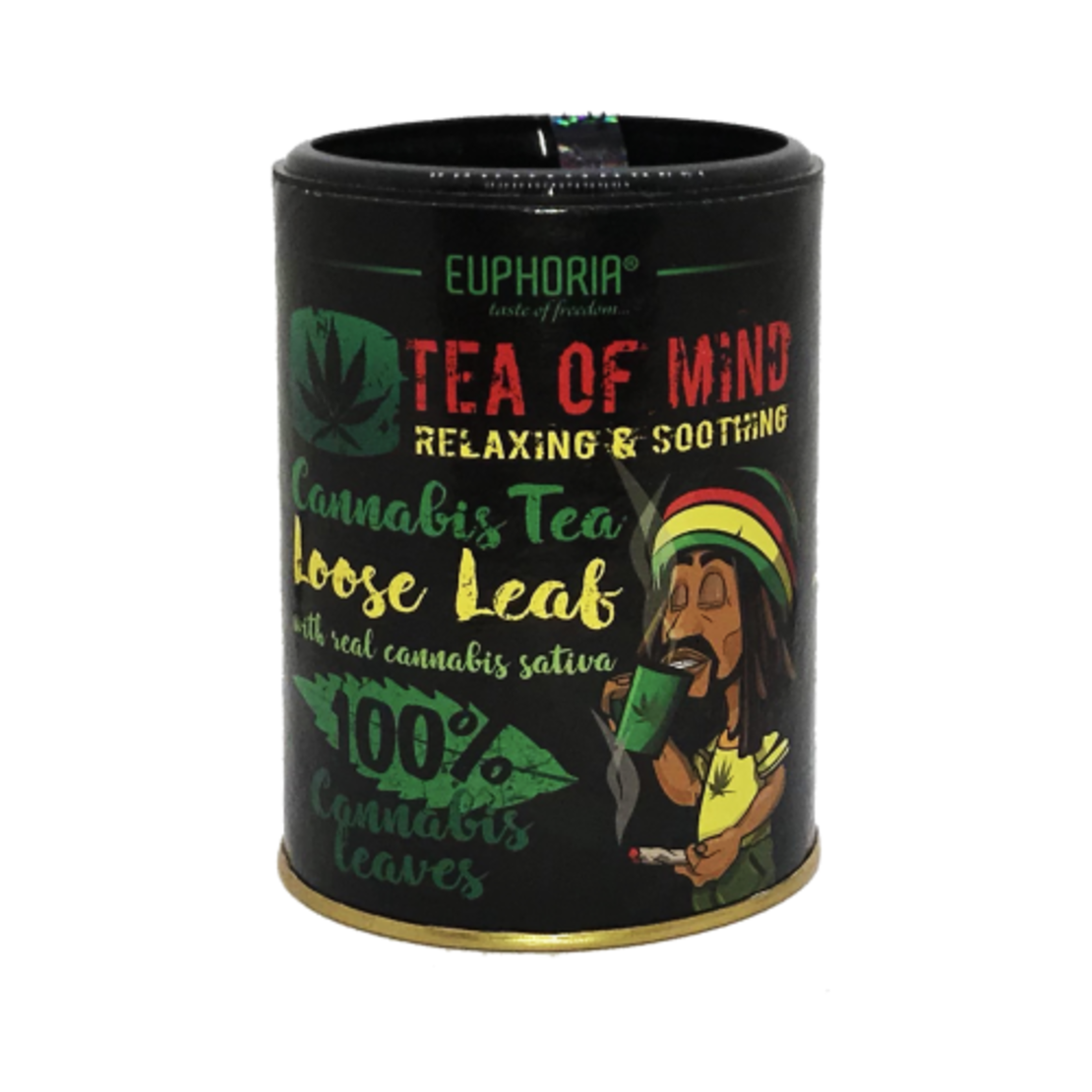 Cannabis Tea of ​​Mind Loose Leaf с конопени листа и семена от Cannabis Sativa L