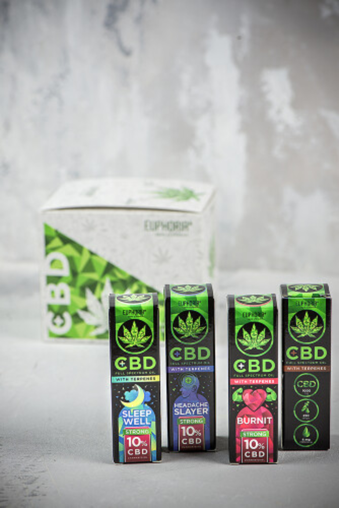 Euphoria 10% CBD масло Sleep Well, капки 10мл