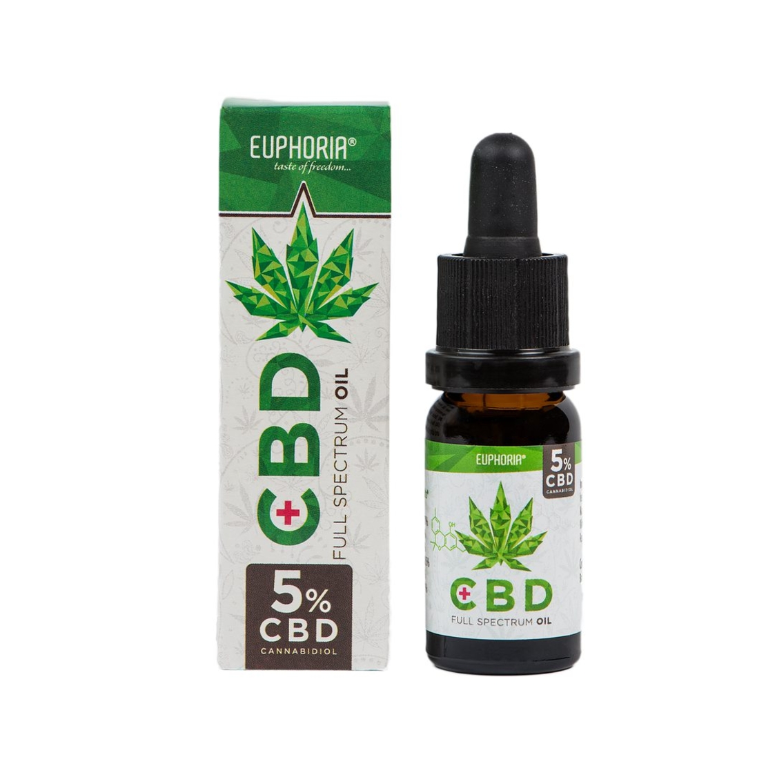 Euphoria 5% CBD масло, капки 10мл