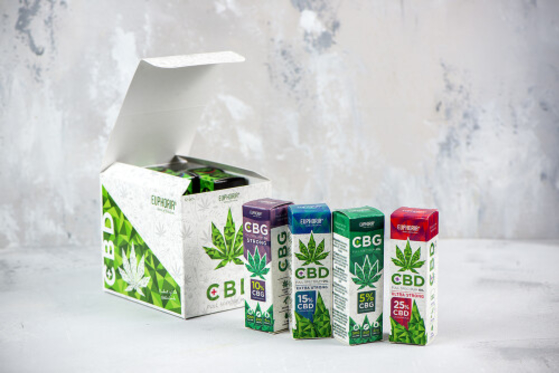 Euphoria 25% CBD масло, капки 10мл