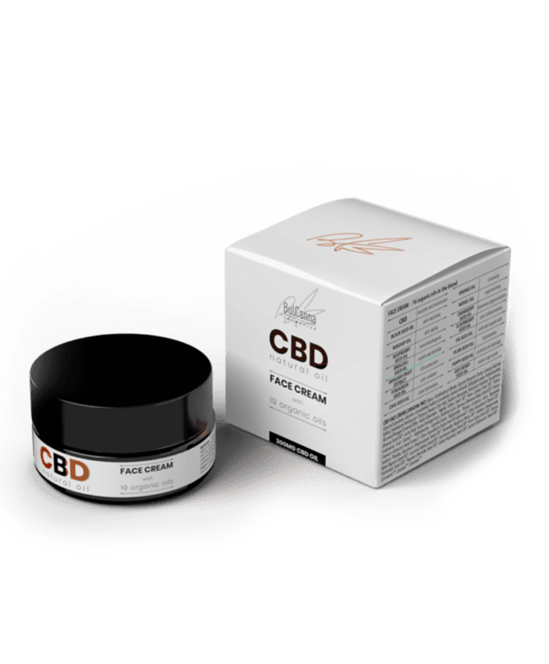Bulcanna CBD крем за лице