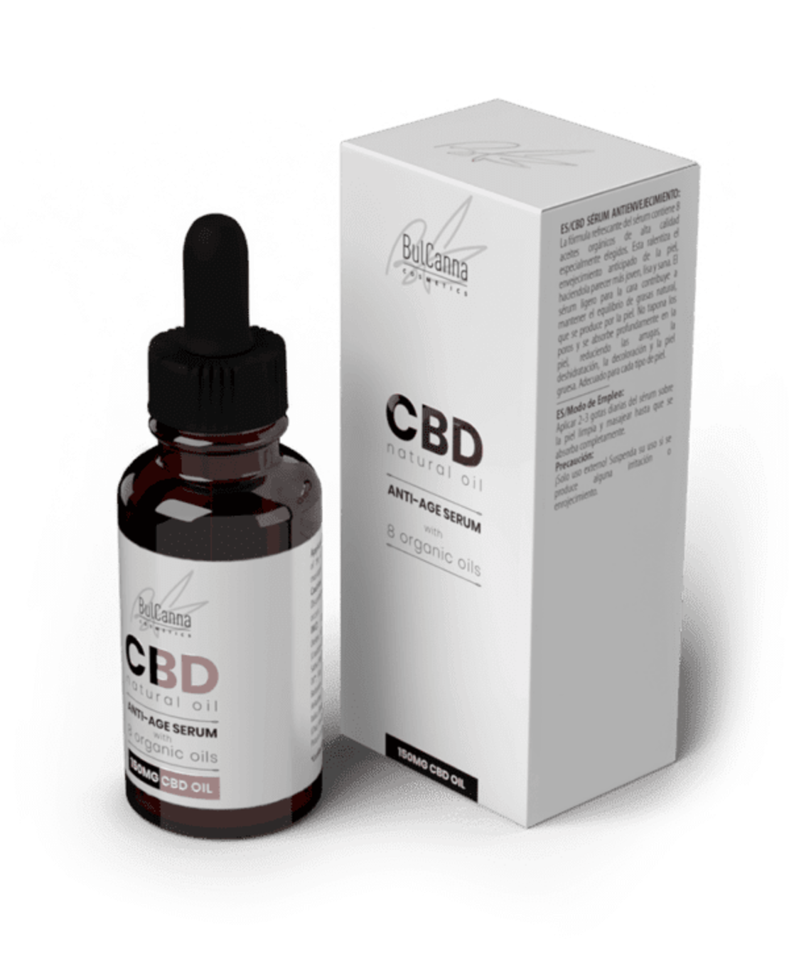 Bulcanna CBD серум против застаряване