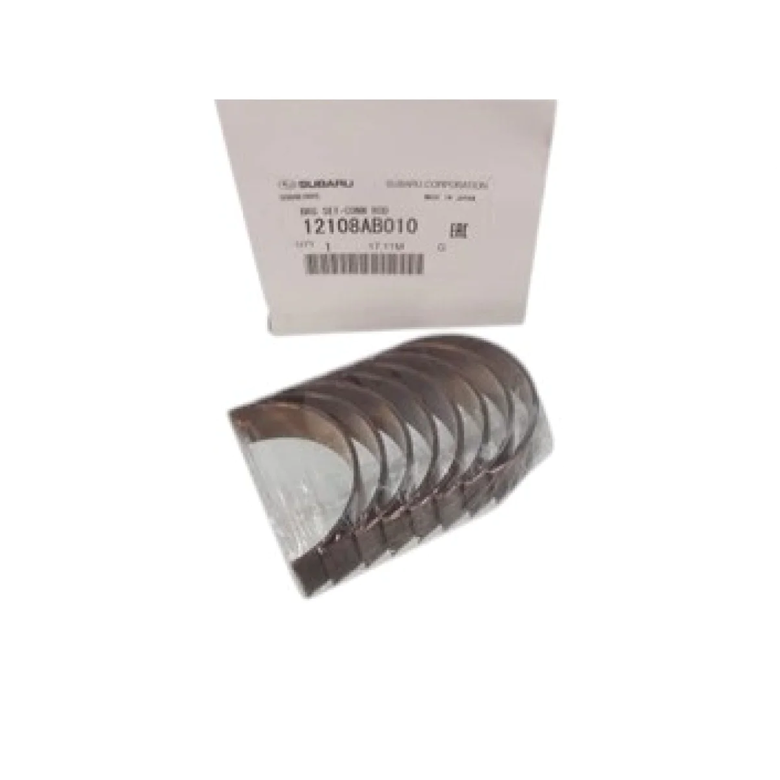 Биелни лагери стандартен размер стандарт СТД STD СУБАРУ SUBARU 12108AB010 12108-AB010 OEM SUBARU