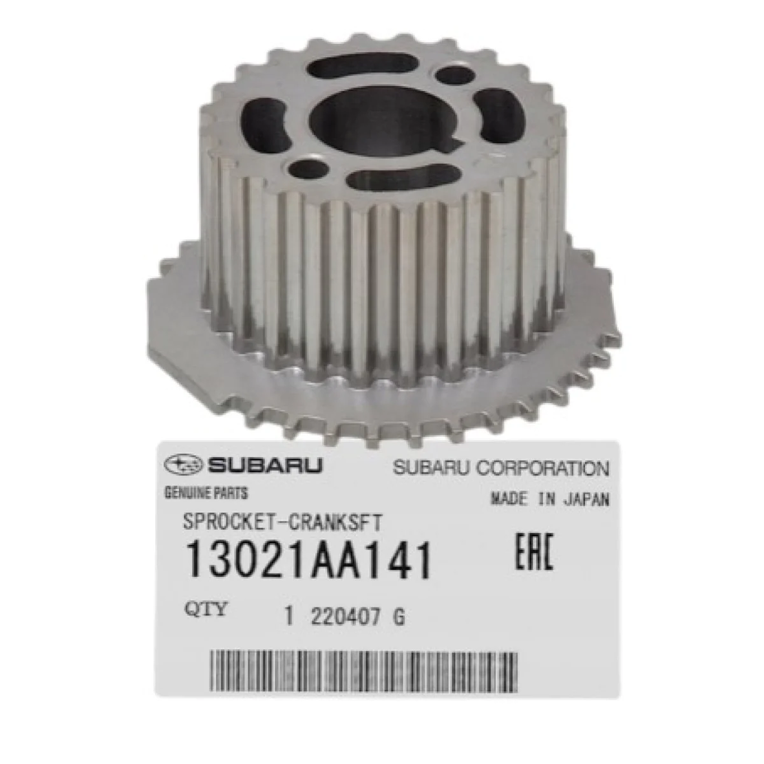 Зъбно колело за колянов вал за СУБАРУ ФОРЕСТЪР ИМПРЕЗА ЛЕГАСИ АУТБЕК SUBARU 13021AA141 13021-AA141 OEM SUBARU