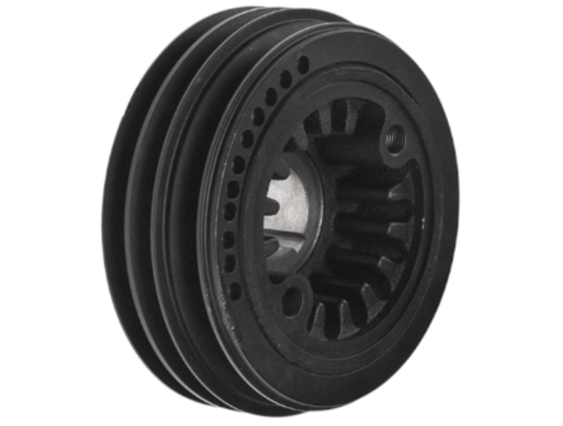 Демпферна шайба за колянов вал за МИТСУБИШИ ПАДЖЕРО MITSUBISHI PAJERO 4M41 V68 V78 ME204075 RKPMS015 RKP-MS-015 MDSV78 MDS-V78