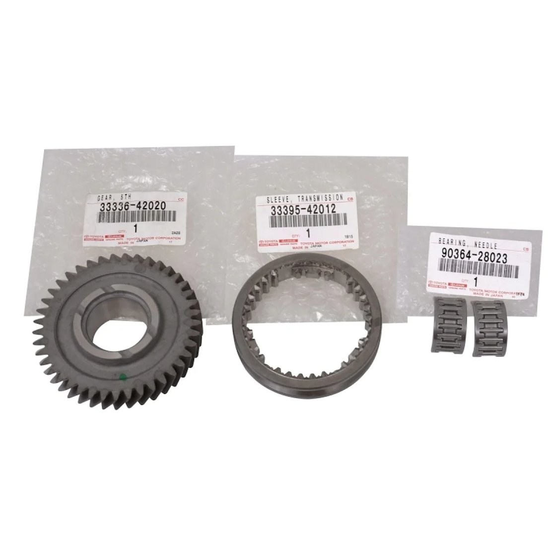 Комплект пета скорост 41-зъба за ТОЙОТА РАВ 3333642020 33336-42020 3339542012 33395-42012 9036428023 OEM TOYOTA