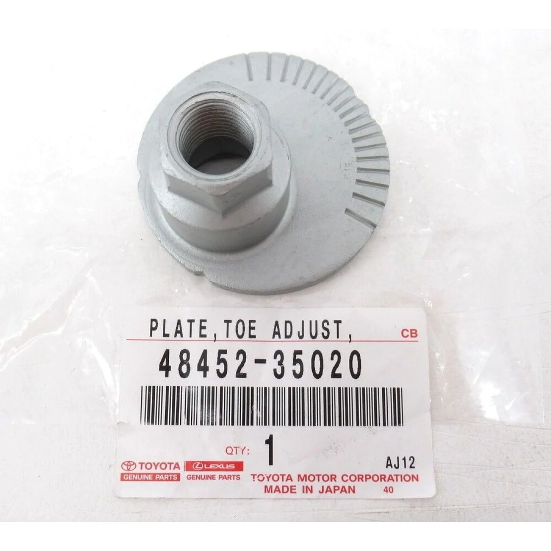 Регулираща гайка реглажен болт за ТОЙОТА ЛАНД КРУЗЕР TOYOTA LAND CRUISER 4845235020 48452-35020 OEM TOYOTA