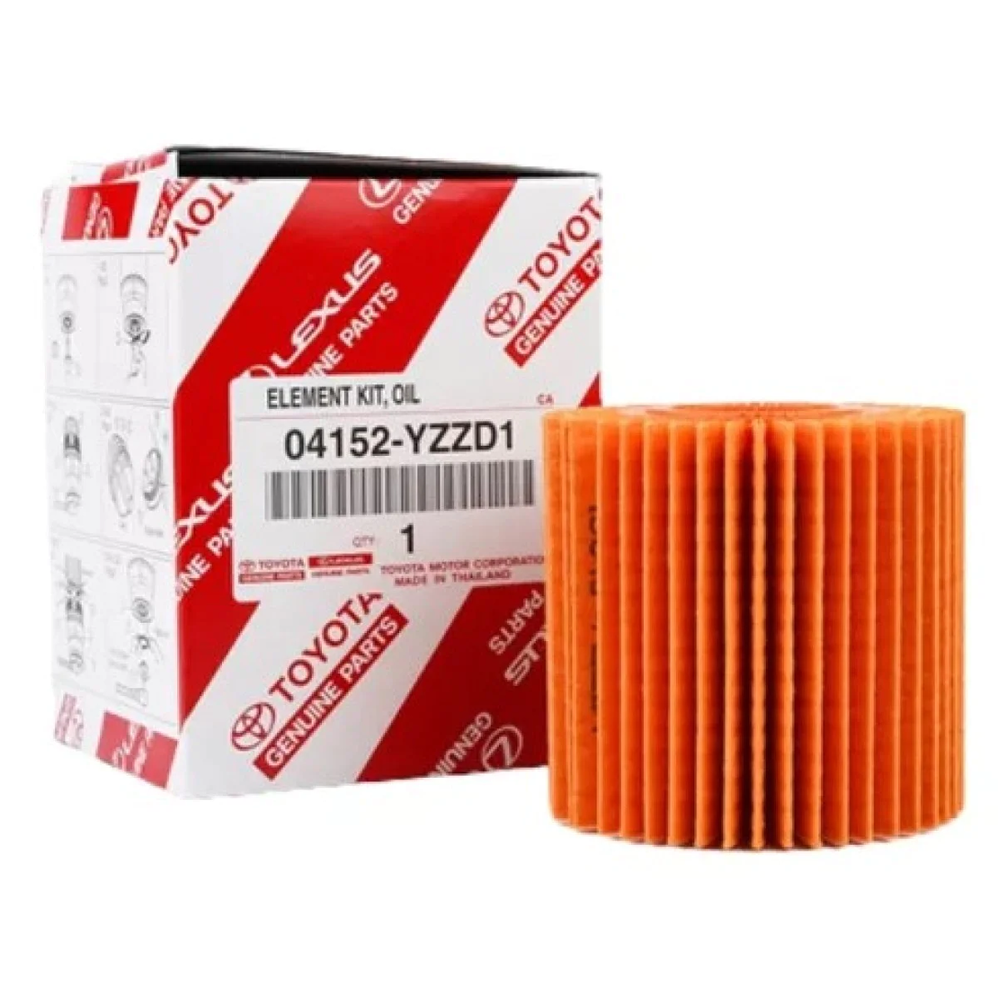 Маслен филтър за ЛЕКСУС ТОЙОТА АУРИС ЯРИС РАВ 4 КОРОЛА TOYOTA AURIS YARIS 04152YZZD1 04152-YZZD1 OEM TOYOTA