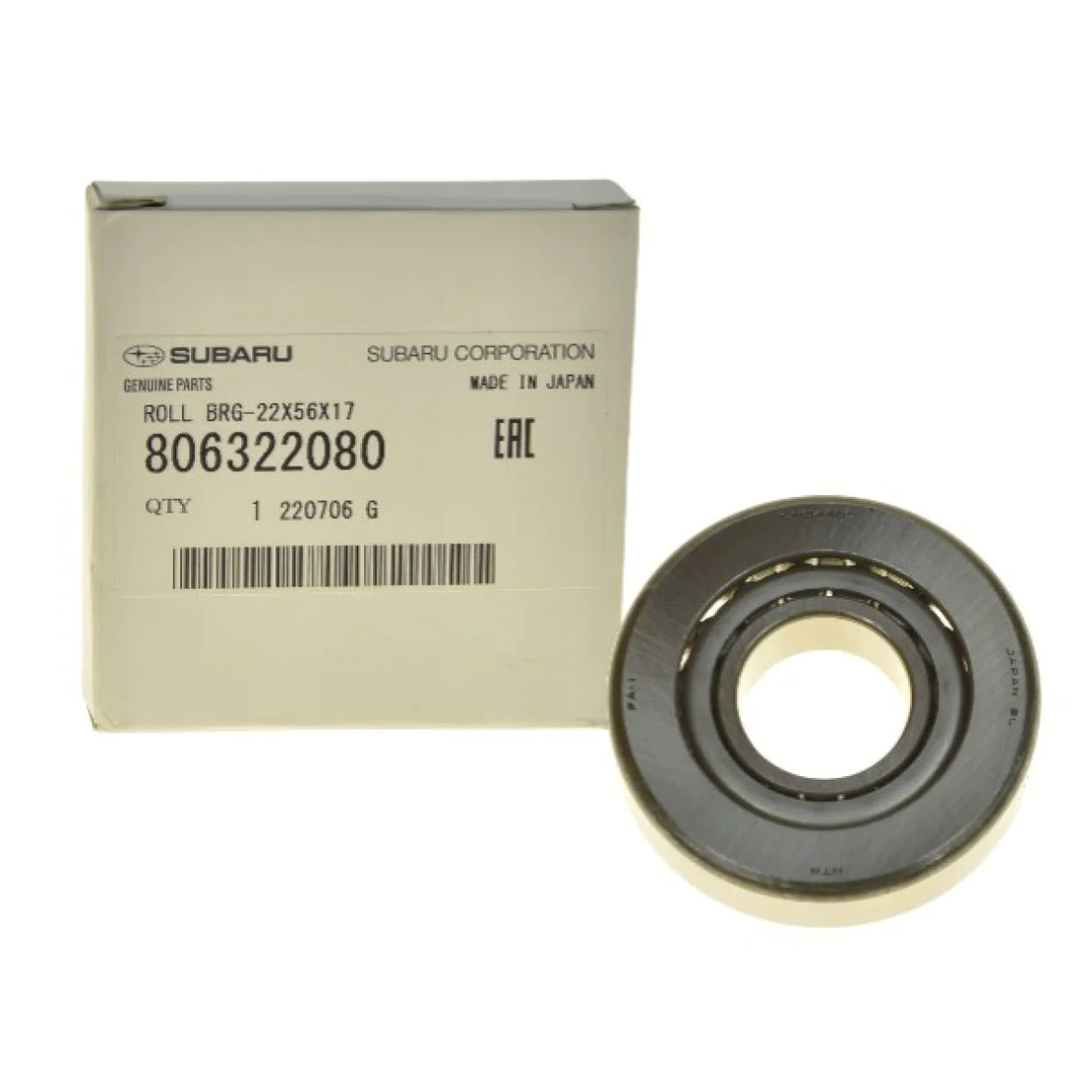 Лагер за вал за СУБАРУ ФОРЕСТЪР ИМПРЕЗА ЛЕГАСИ АУТБЕК SUBARU FORESTER LEGACY OUTBACK 806322080 OEM