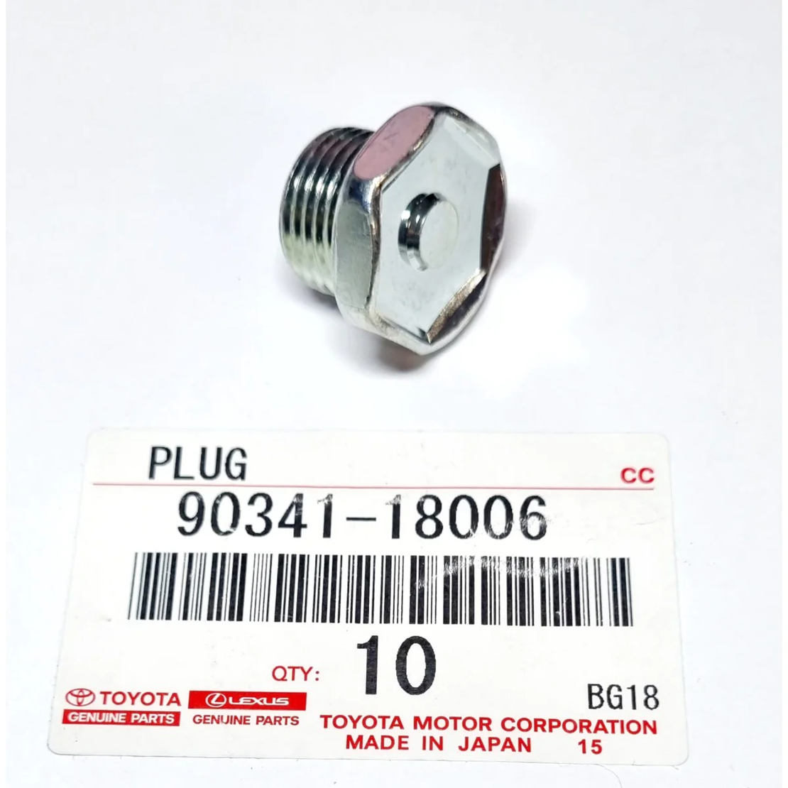 Пробка скоростна кутия за ТОЙОТА ХАЙЛУКС ЛАНД КРУЗЕР TOYOTA LAND CRUISER 9034118006 90341-18006 OEM TOYOTA