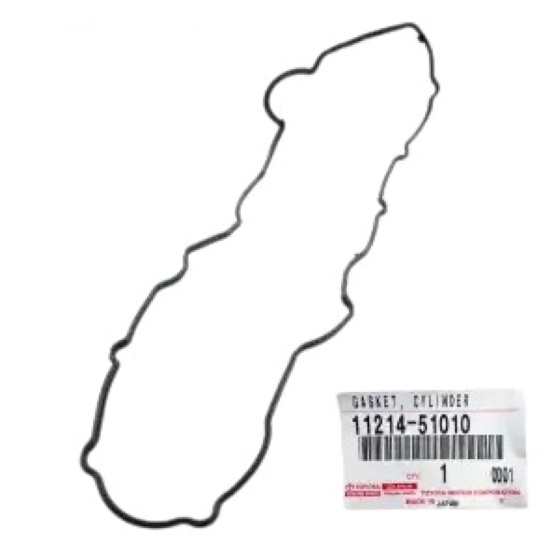 Гарнитура за капак клапани лява ТОЙОТА ЛАНД КРУЗЕР TOYOTA LAND CRUISER 1121451010 11214-51010 OEM TOYOTA