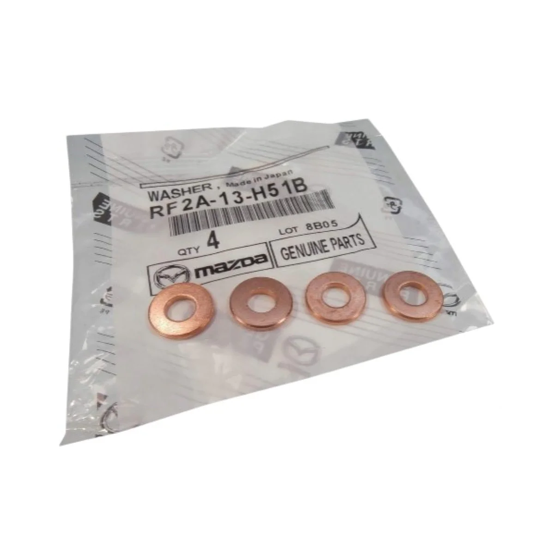 Дифтунга под дюза инжектор за МАЗДА 3 6 ЦХ5 MAZDA 3 6 CX-5 RF2A13H51B RF2A-13-H51B OEM MAZDA