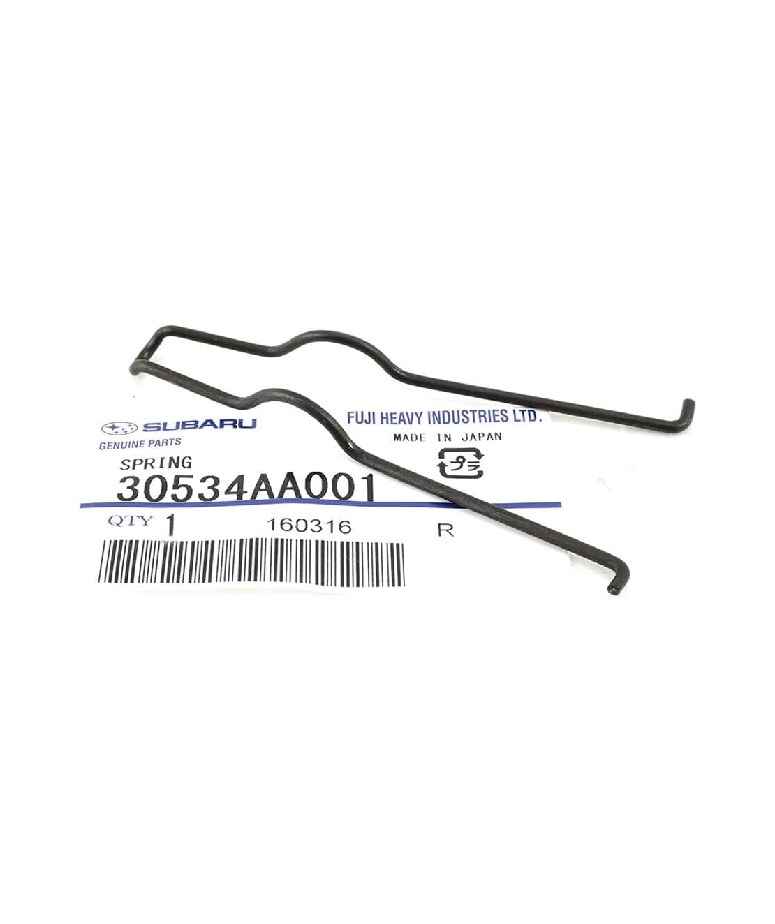 Пружинка за вилка съединител за СУБАРУ ФОРЕСТЪР ИМПРЕЗА ЛЕГАСИ АУТБЕК SUBARU 30534AA001 30534-AA001 OEM SUBARU