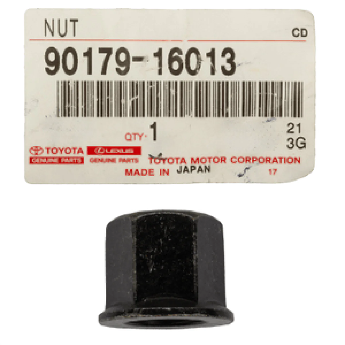 Гайка регулиращ болт реглажна гайка ТОЙОТА ФОР РЪНАР TOYOTA 4RUNNER 9017916013 90179-16013 OEM TOYOTA