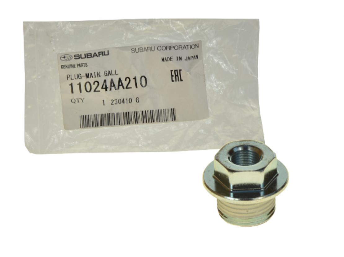 Пробка за картер масло за СУБАРУ ФОРЕСТЪР ИМПРЕЗА ЛЕГАСИ АУТБЕК SUBARU FORESTER OUTBACK LEGACY 11024AA210 11024-AA210 OEM SUBARU