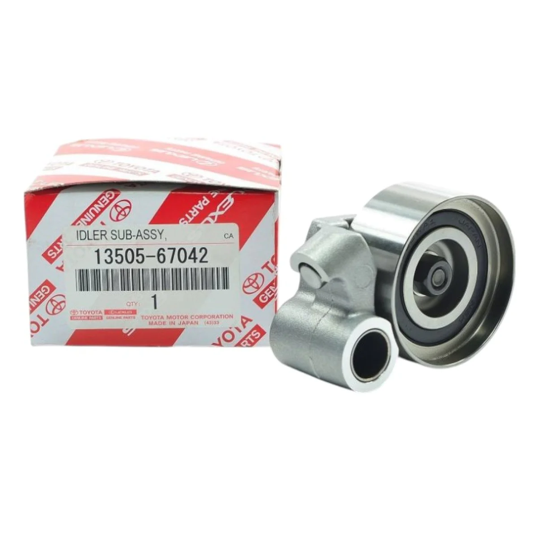 Обтяжна ролка ангренажен ремък ТОЙОТА ЛАНД КРУЗЕР TOYOTA LAND CRUISER 1350567042 13505-67042 OEM TOYOTA
