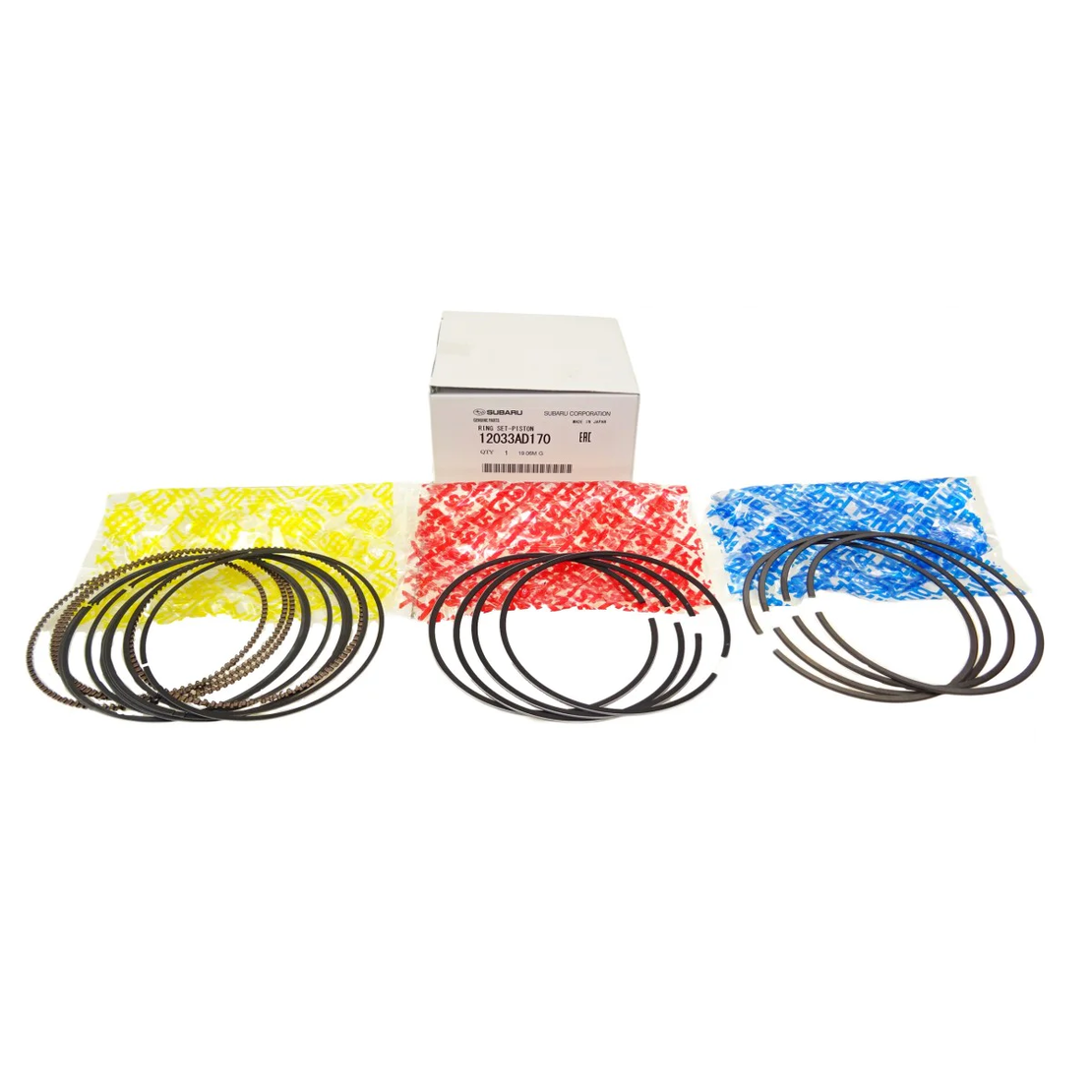 Комплект сегменти стандартен размер стандарт СТД STD за СУБАРУ SUBARU XV 12033AD170 12033-AD170 OEM SUBARU