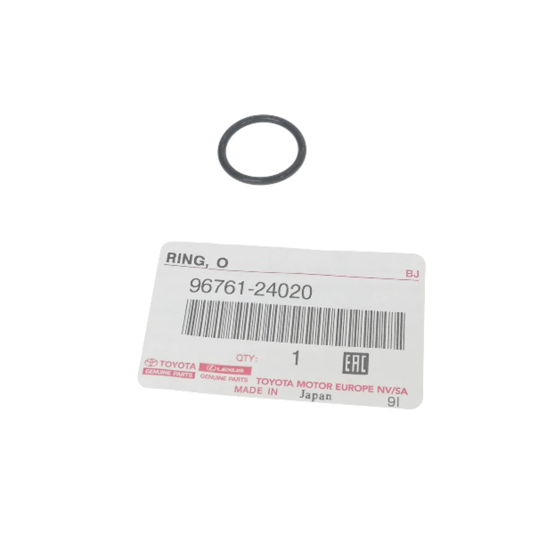 О-пръстен за ЕГР EGR клапан за ТОЙОТА АУРИС АВЕНСИС КОРОЛА РАВ 4 TOYOTA 9676124020 96761-24020 OEM TOYOTA