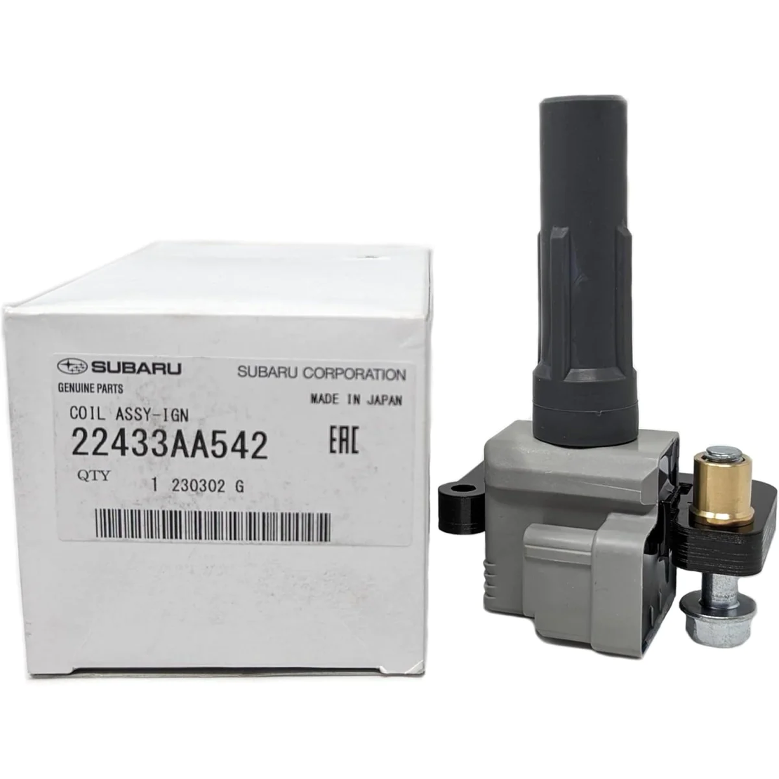 Запалителна бобина за СУБАРУ ФОРЕСТЪР ИМПРЕЗА ЛЕГАСИ SUBARU FORESTER 22433AA542 22433-AA542 OEM