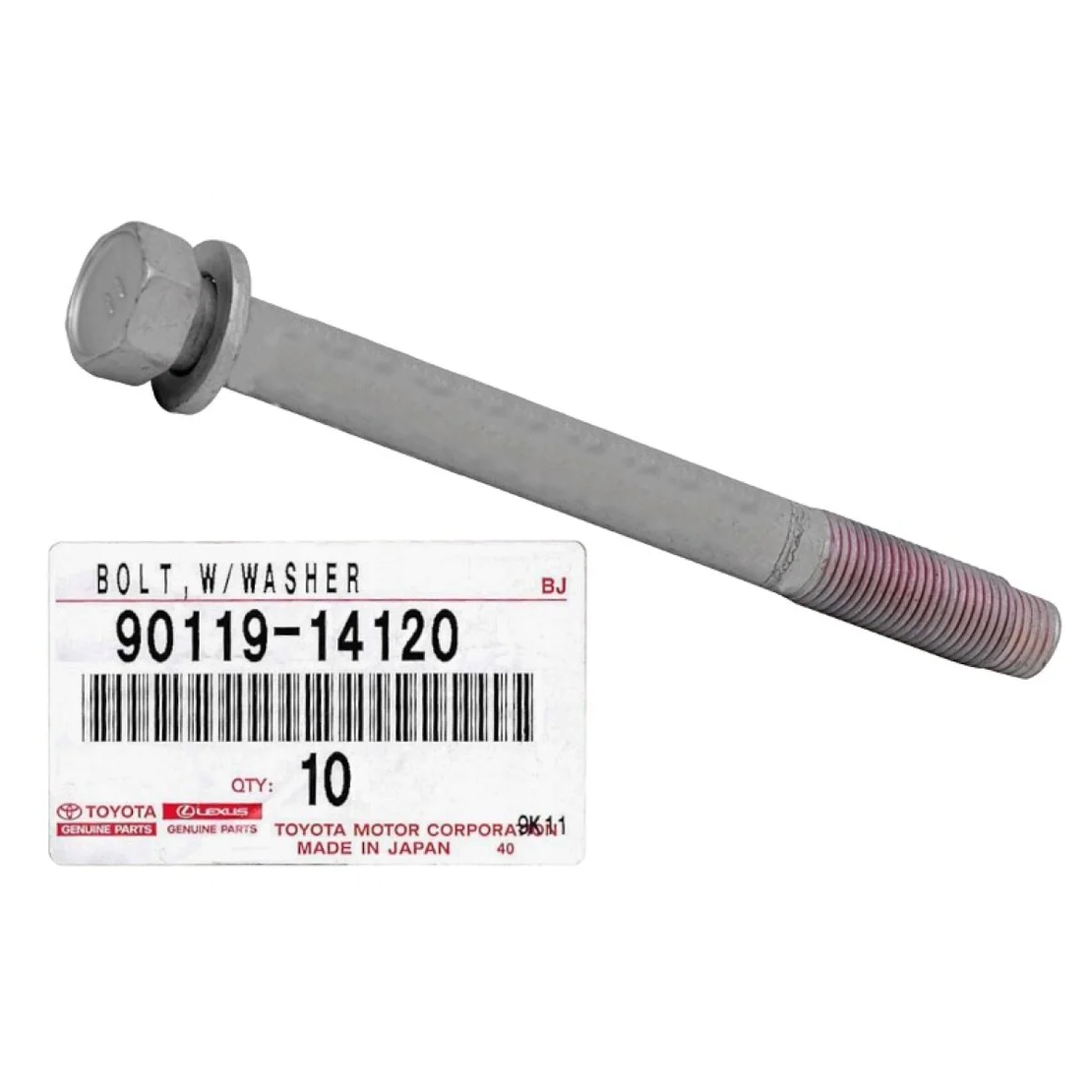 Болт долен носач за ТОЙОТА ЛАНД КРУЗЕР 120-КА TOYOTA LAND CRUISER J120 9011914120 90119-14120 OEM TOYOTA