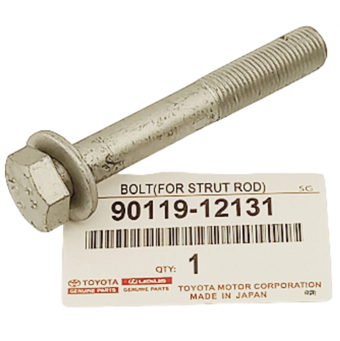 Болт за ходова част за ТОЙОТА РАВ 4 АВЕНСИС КОРОЛА TOYOTA RAV 4 AVENSIS 9011912131 90119-12131 OEM TOYOTA