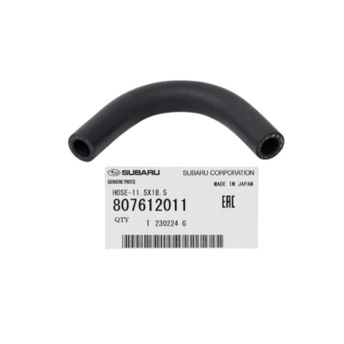 Маркуч за водна помпа горен за СУБАРУ ФОРЕСТЪР ИМПРЕЗА ЛЕГАСИ SUBARU FORESTER LEGACY 807612011 OEM