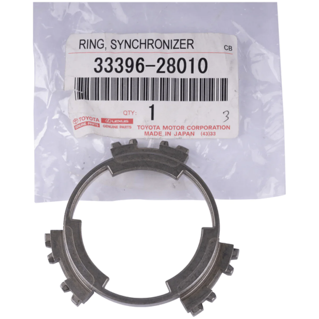 Синхронизатор пета скорост за ТОЙОТА РАВ 4 TOYOTA RAV 4 3339628010 33396-28010 OEM TOYOTA