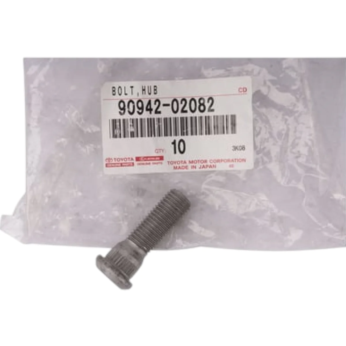 Шпилка за джанта за ТОЙОТА ЛЕКСУС TOYOTA LEXUS 9094202082 90942-02082 OEM TOYOTA