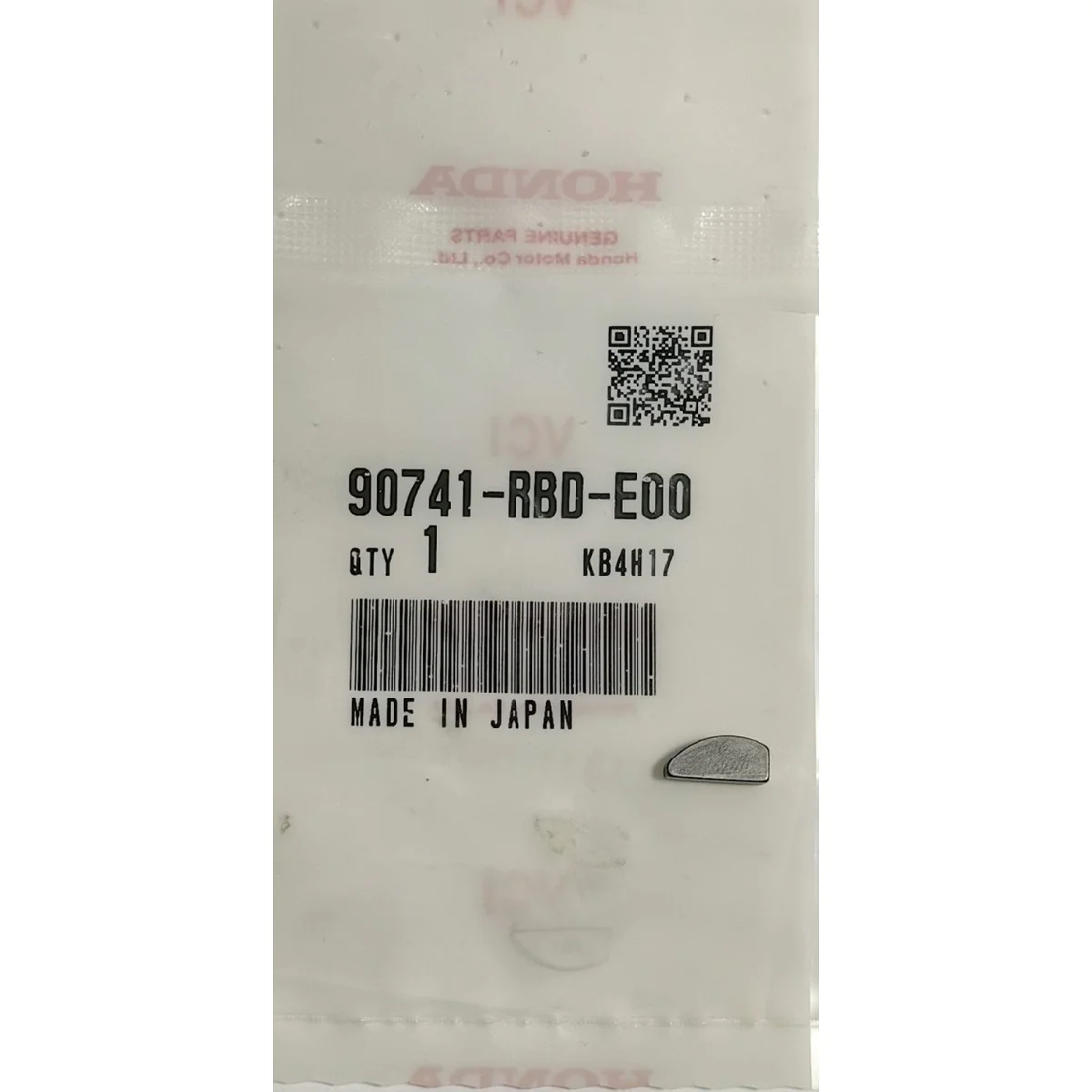 Шпонка разпределителен вал ХОНДА ЦРВ 2 3 АКОРД СИВИК ФРВ ДИЗЕЛ HONDA CR-V 90741RBDE00 90741-RBD-E00 OEM HONDA