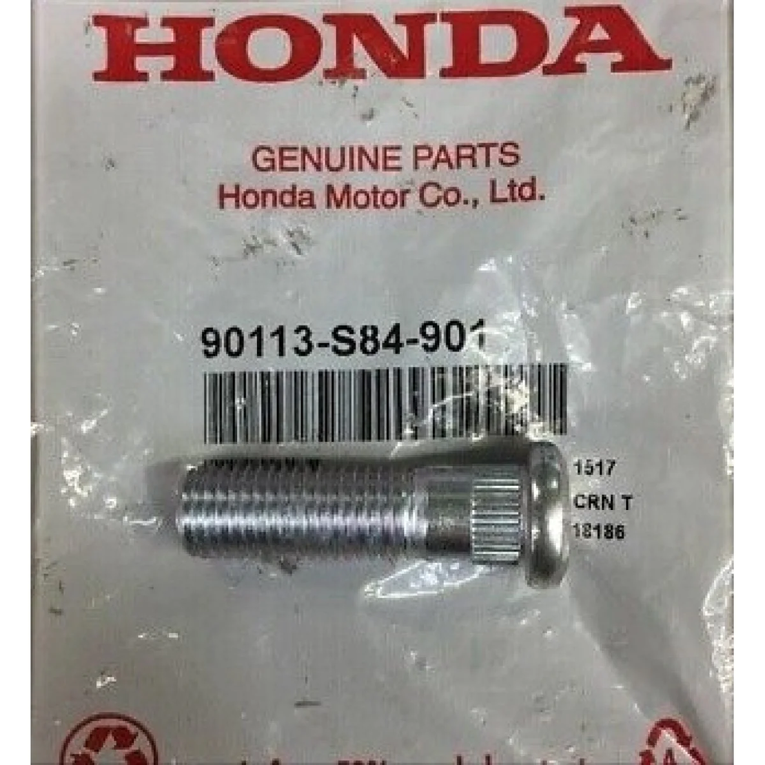 Шпилка за джанта ХОНДА ЦРВ 1 2 3 АКОРД ФРВ ХРВ СИВИК 90113S84901 90113-S84-901 OEM HONDA
