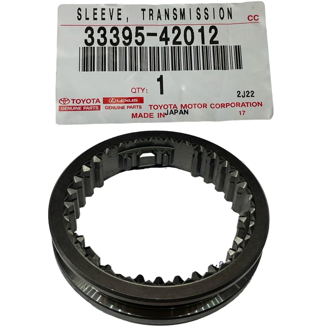 Муфа пета скорост за ТОЙОТА РАВ 4 TOYOTA RAV 4 3339542012 33395-42012 OEM TOYOTA