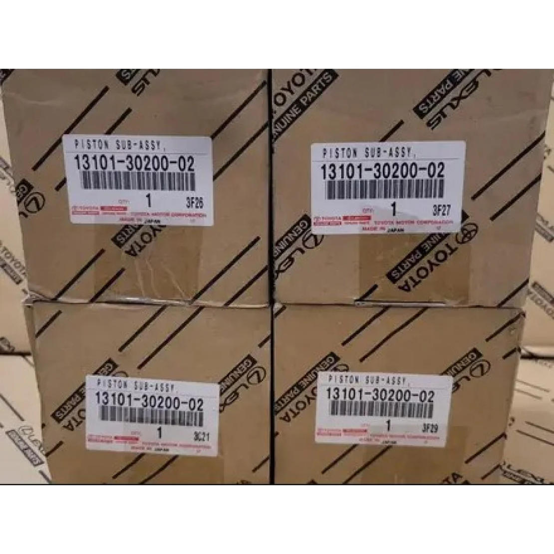 Бутало за ТОЙОТА ЛАНД КРУЗЕР TOYOTA LAND CRUISER 120 131013020002 13101-30200-02 131013006002 OEM TOYOTA