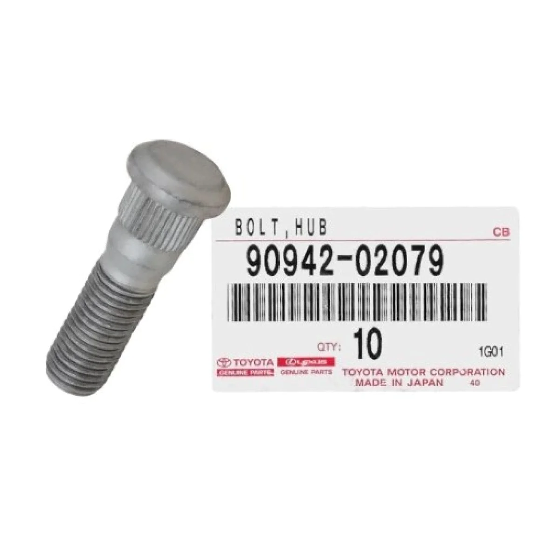 Шпилка за джанта за ТОЙОТА ЛАНД КРУЗЕР ХАЙЛУКС TOYOTA LAND CRUISER HILUX 9094202079 90942-02079 OEM TOYOTA