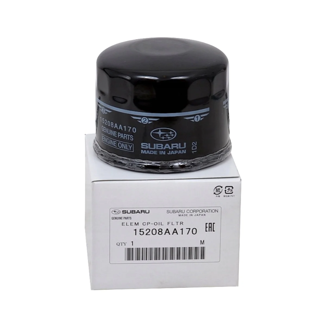 Маслен филтър за СУБАРУ ФОРЕСТЪР АУТБЕК ИМПРЕЗА ЛЕГАСИ SUBARU FORESTER BRZ LEGACY 15208AA170 15208-AA170 OEM SUBARU