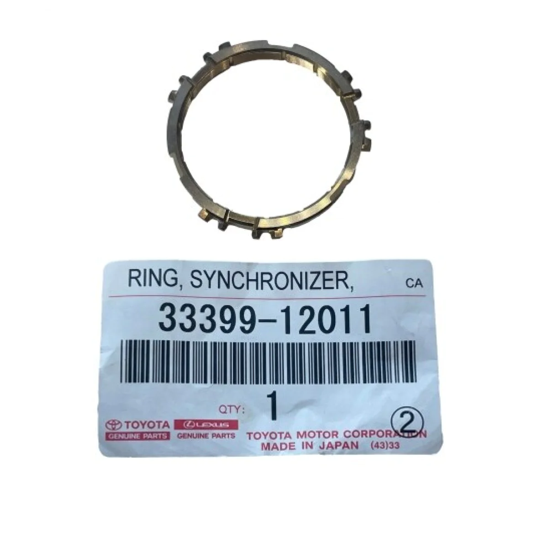 Синхронизатор пета скорост за ТОЙОТА РАВ 4 TOYOTA RAV 4 3339912011 33399-12011 OEM TOYOTA