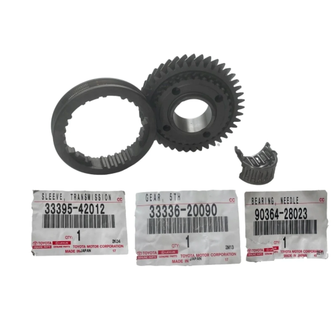 Комплект пета скорост 42-зъба за ТОЙОТА АВЕНСИС TOYOTA AVENSIS 3333620090 33336-20090 3339542012 33395-42012 9036428023 OEM TOYOTA