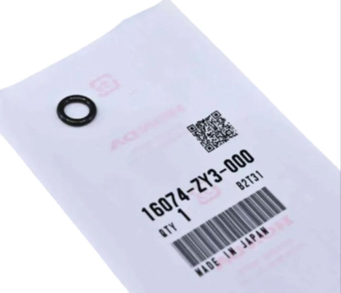 О-ринг уплатнение над инжектор ХОНДА ЦРВ 1 ХРВ СИВИК HONDA CR-V 16074ZY3000 16074-ZY3-000 OEM HONDA