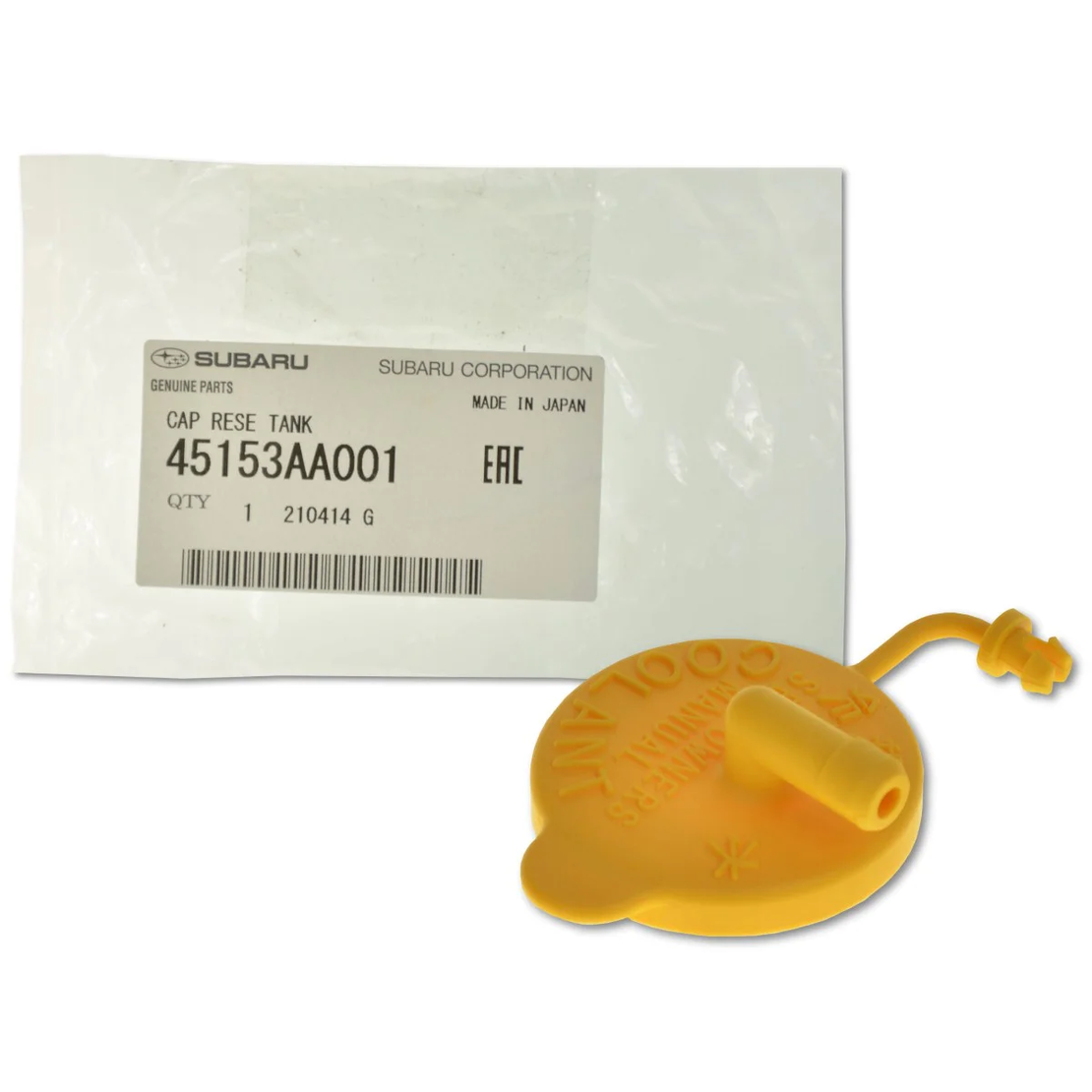 Капачка разширителен съд за СУБАРУ ТРИБЕКА ФОРЕСТЪР ИМПРЕЗА ЛЕГАСИ SUBARU 45153AA001 45153-AA001 45153AA000 45153-AA000 45153AA010 45153-AA010 OEM SUBARU