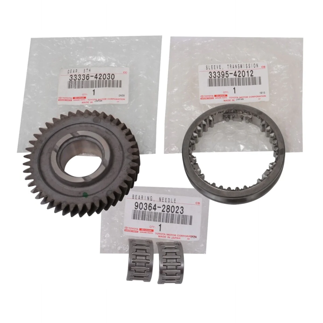 Комплект пета скорост 39-зъба за ТОЙОТА 3333642030 33336-42030 3339542012 33395-42012 9036428023 OEM TOYOTA