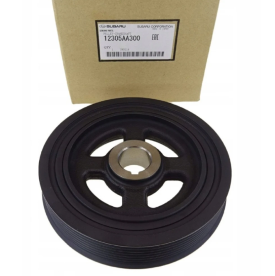Демпферна шайба за колянов вал СУБАРУ ФОРЕСТЪР ИМПРЕЗА ЛЕГАСИ АУТБЕК SUBARU 12305AA300 12305-AA300 OEM SUBARU