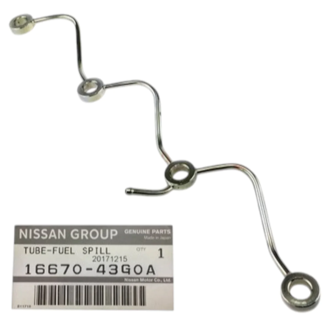 Тръбичка за излишно гориво за НИСАН ТЕРАНО NISSAN TERRANO 1667043G0A 16670-43G0A OEM NISSAN